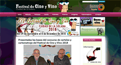Desktop Screenshot of festivaldecinelasolana.com